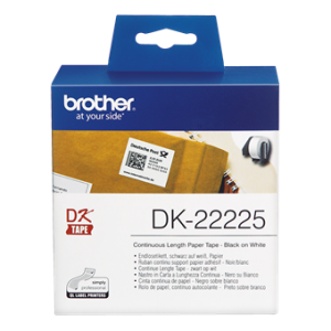 Cinta continua papel termico 38mmx30metros Brother DK22225