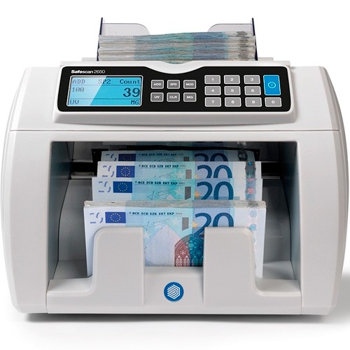Contadora de billetes Safescan 2665 (también máquinas detectoras de billetes falsos)