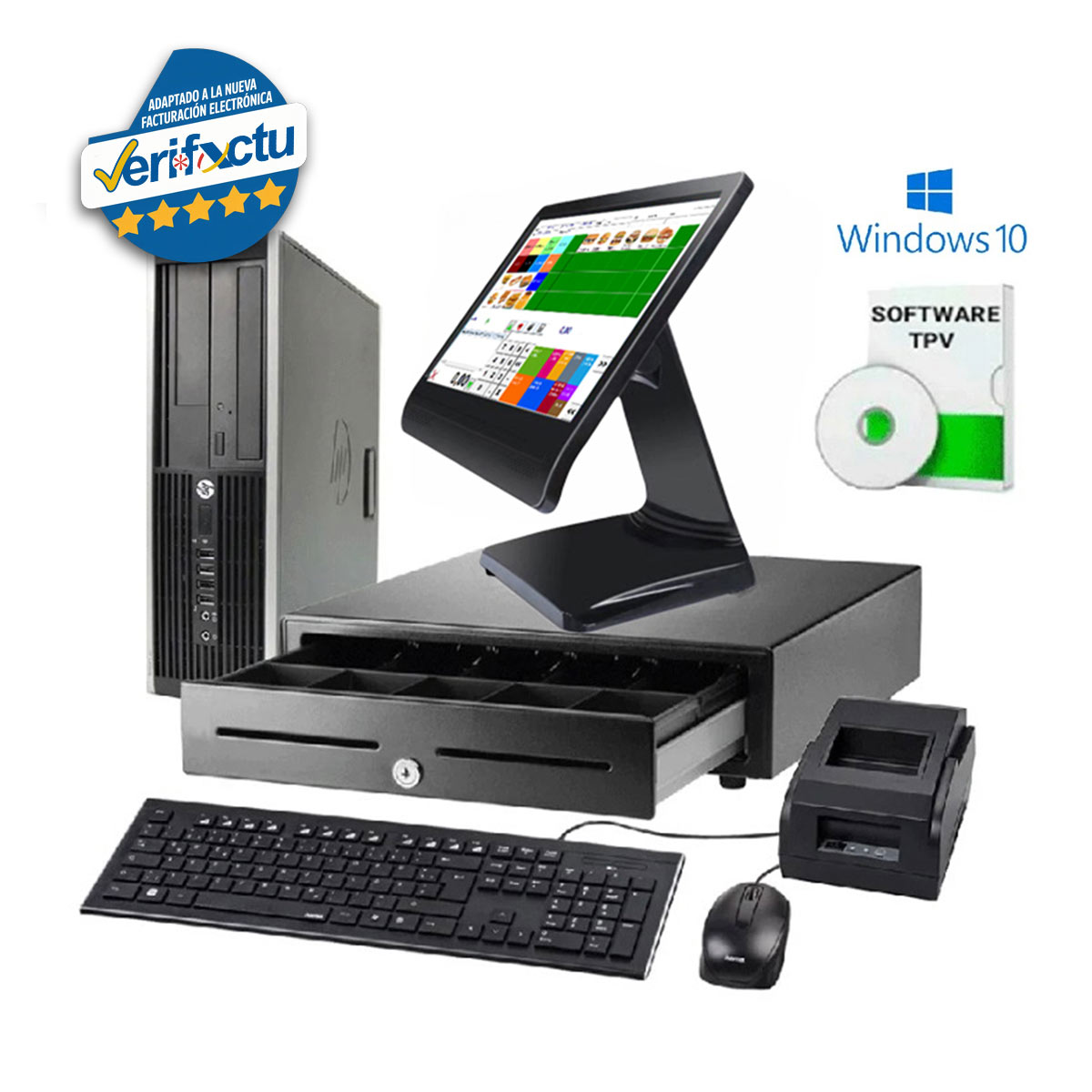 tpv tactil reacondicionado con verifactu