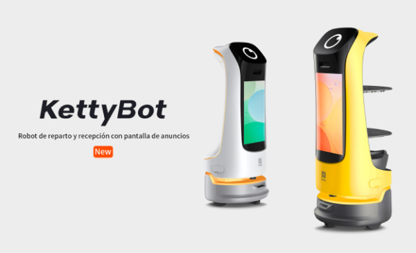 robot kettybot reparto