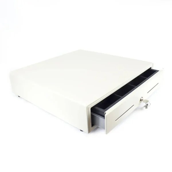 Cajón portamonedas TPV blanco