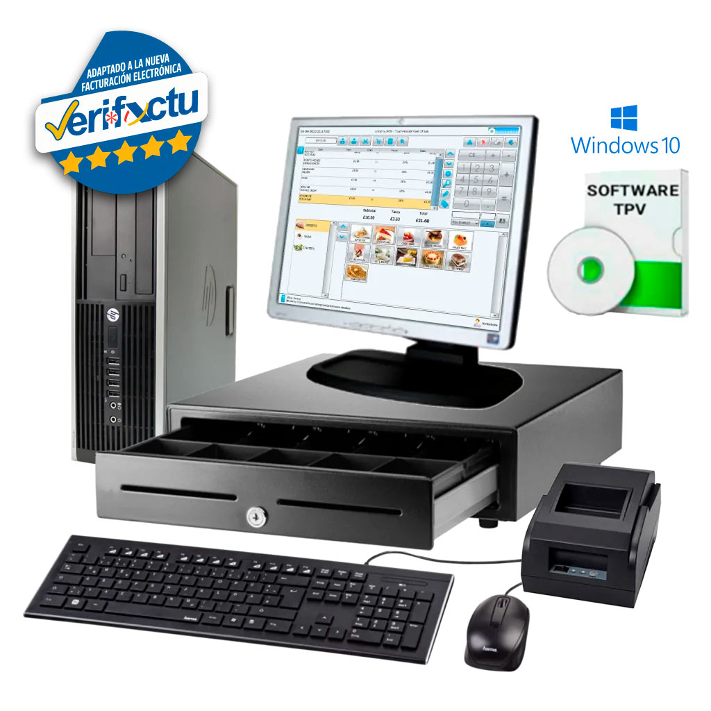 pack tpv todo incluido con verifactu